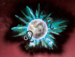 Luna v znamenju Leva razkriva močno in strastno čustveno doživljanje